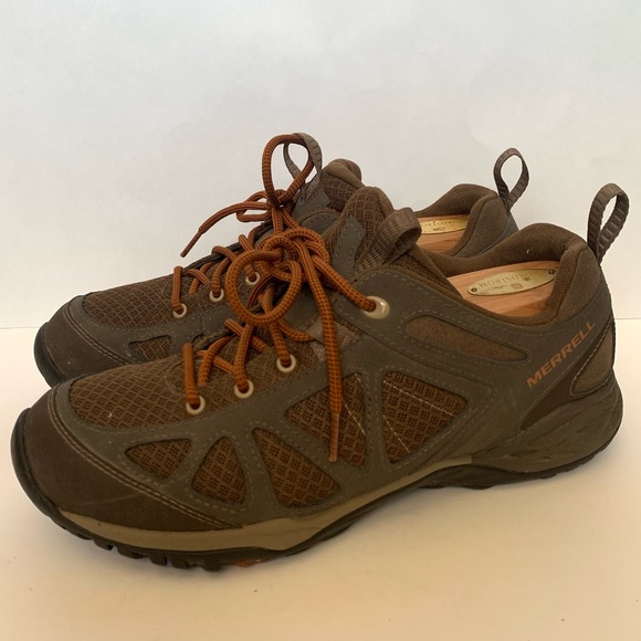 Merrell Siren Sport Ankle Hiking Boot Outdoor Sneaker Shoe Women's Size 10 Brown - Picture 7 of 12